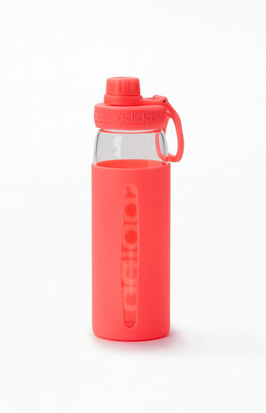 Coral Squad Glass Water Bottle image number 2