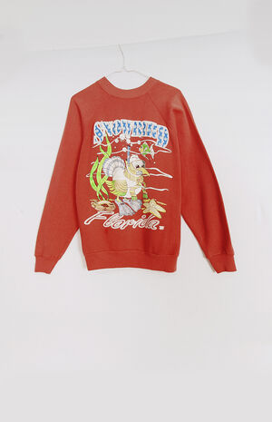 Upcycled Snowbird Crew Neck Sweatshirt