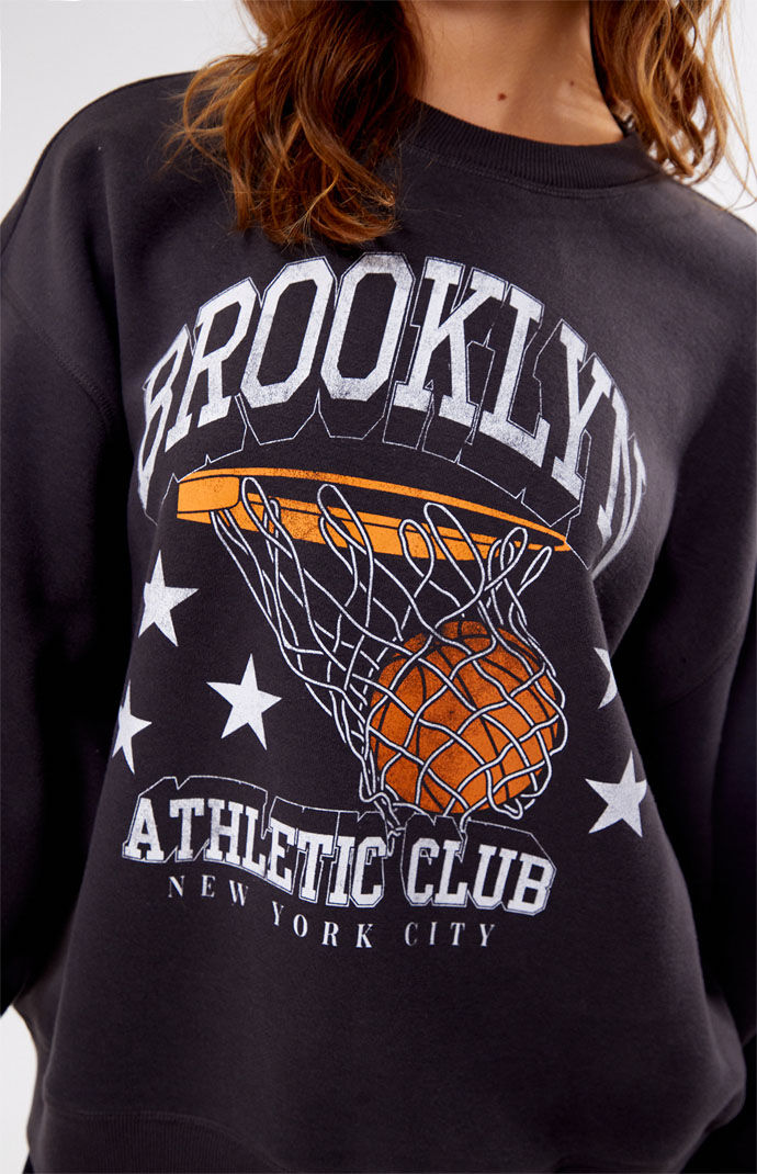 PacSun Brooklyn Athletic Club Crew Neck Sweatshirt PacSun