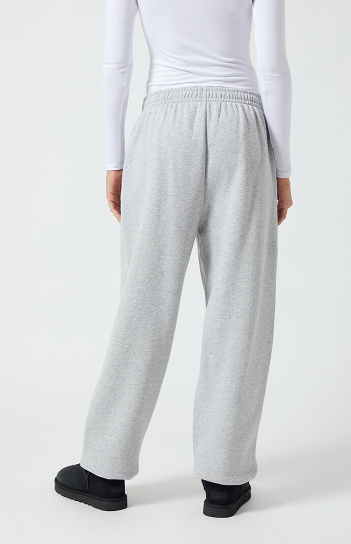 Pacsun Heather Grey Ultra Soft Fleece Classic Sweatpants | Pacsun