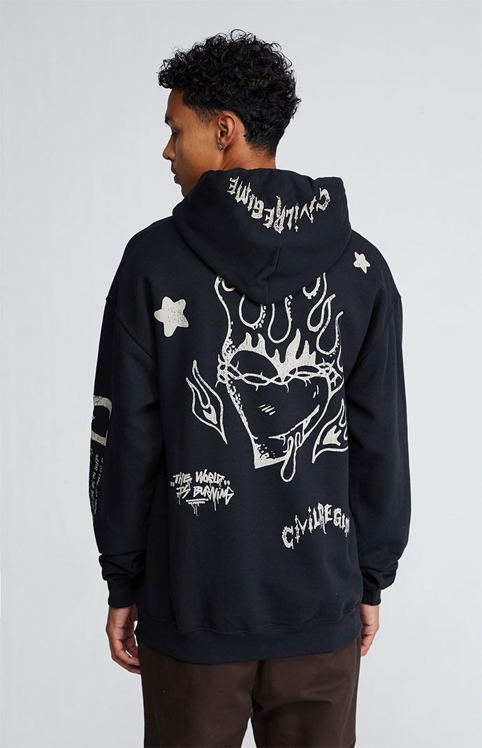 Rolling stones 2025 hoodie pacsun