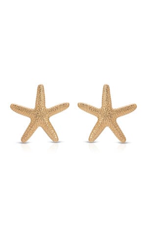 Statement Starfish Stud Earrings image number 1