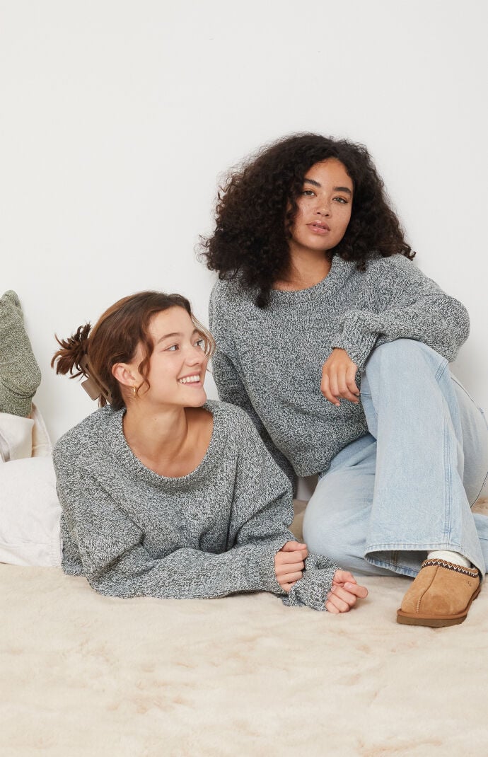 LA Hearts Mica Ribbed Sweater