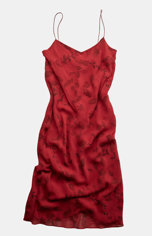 90s Floral Midi Dress image number 1