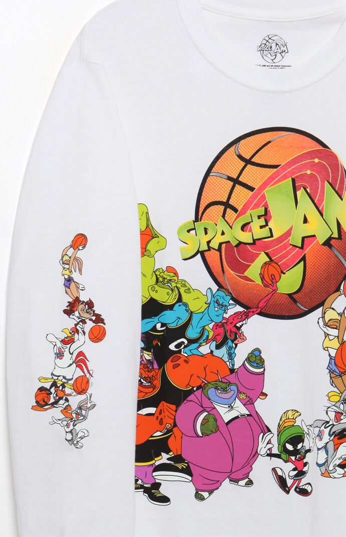 Space Jam Jump Ball Long Sleeve T-Shirt | PacSun