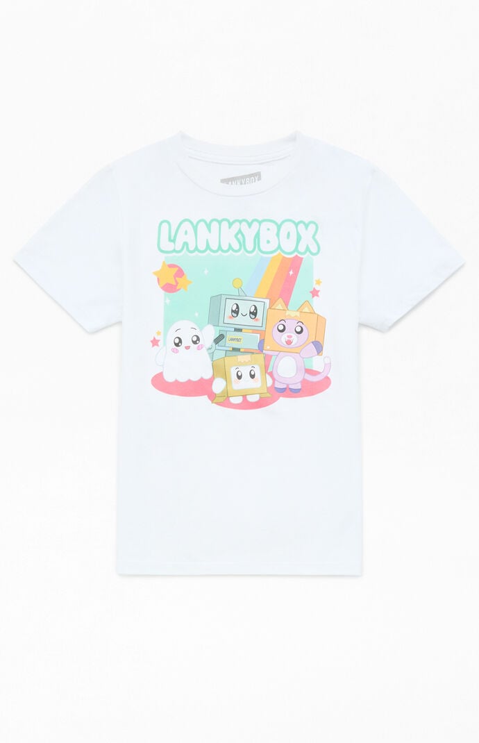 PacSun Kids Lankybox Characters T-Shirt