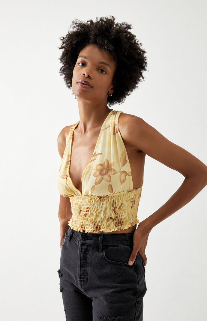 Eco Smocked Waist Top