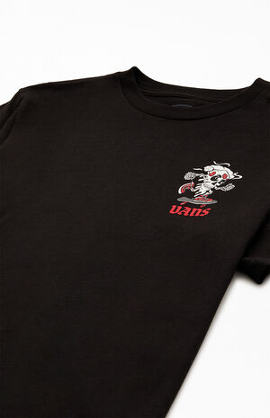 Kids Pizza Skull T-Shirt image number 3