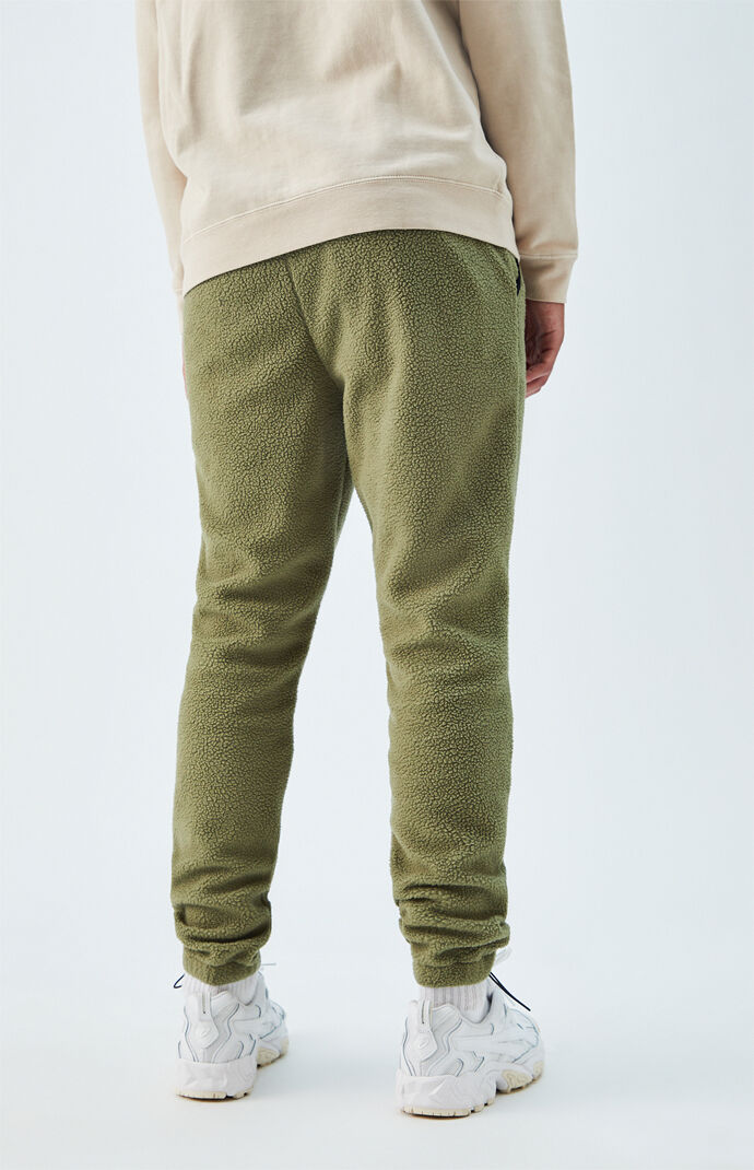 Green Polar Fleece Pants