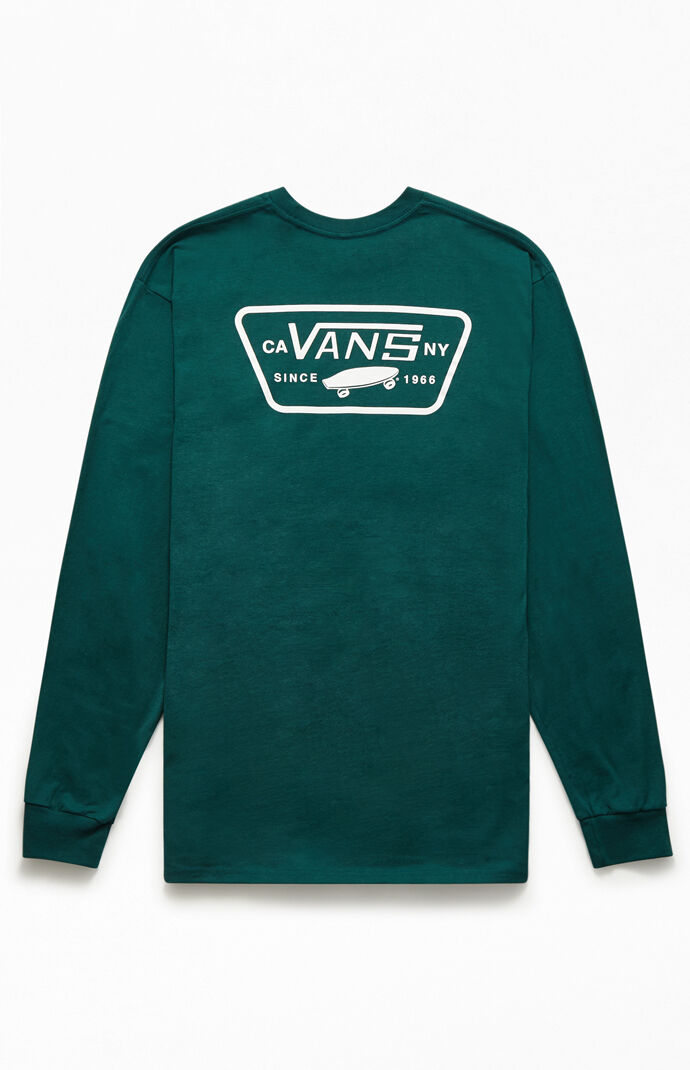 Green Full Patch Long Sleeve T-Shirt