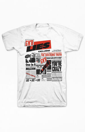 Gun's N Roses Lies T-Shirt image number 1