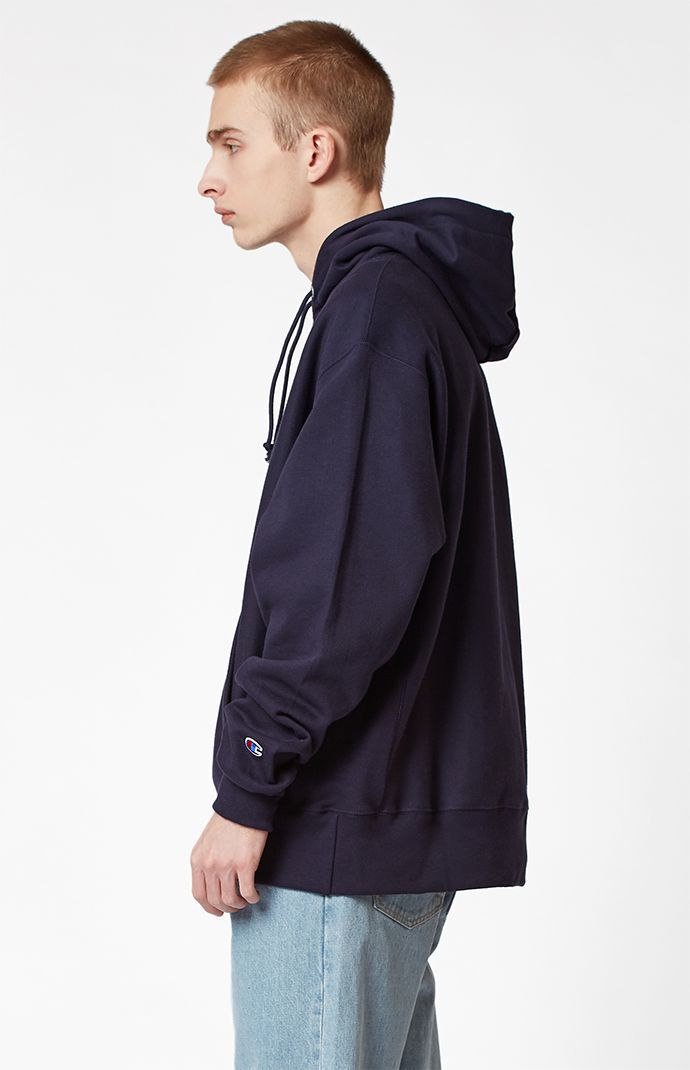 Mini C Reverse Weave Pullover Hoodie