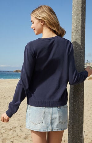 Navy Athelia Cardigan image number 3
