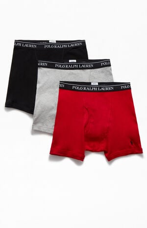 Polo Ralph Lauren Multi Three-Pack Boxer Briefs | PacSun