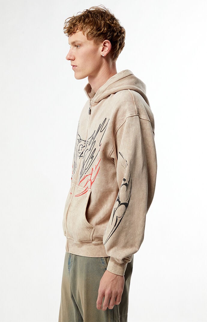 Nightlab Night Moon Full Zip Hoodie | Pacsun