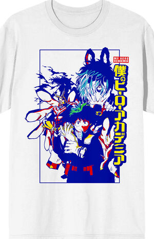 My Hero Academia Collage T-Shirt My Hero Academia Collage T-Shirt image number null