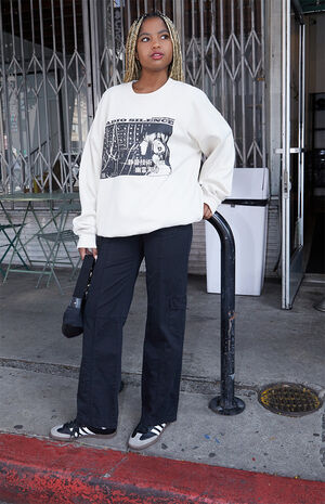 Christy Radio Silence Crew Neck Sweatshirt image number 4