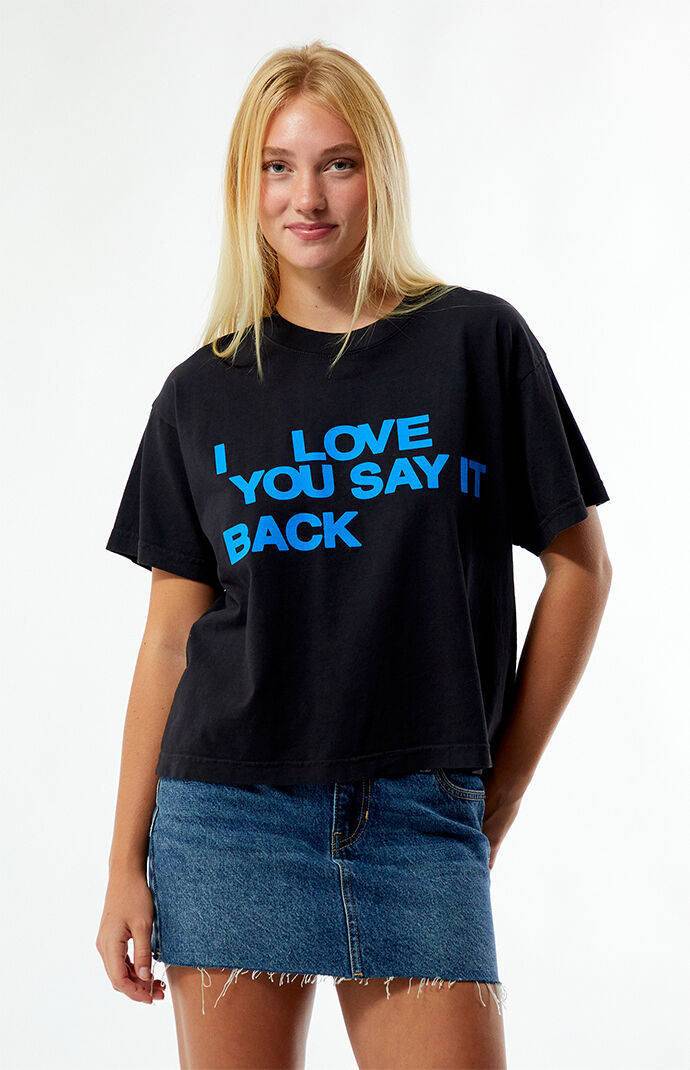 LONELY GHOST Black Ways To Say I Love You T-Shirt