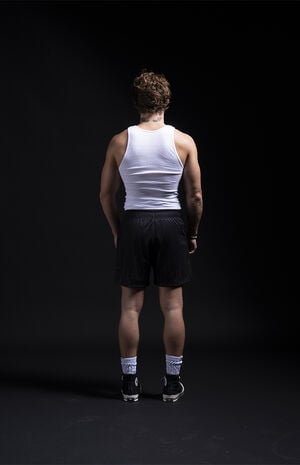 x Civil Active Black Hades Mesh Shorts image number 4