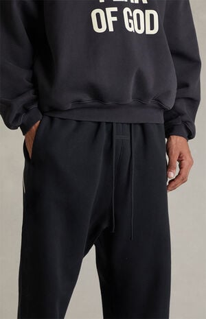 Vintage Black Active Trace Relaxed Sweatpants image number 5