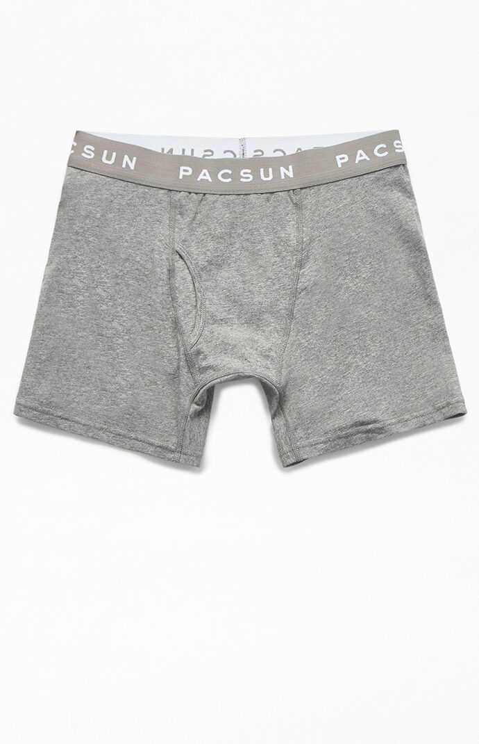 Light Gray Jacquard Boxer Briefs