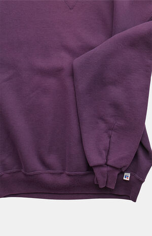 Purple '90s Russell Crew Neck Sweatshirt image number 2