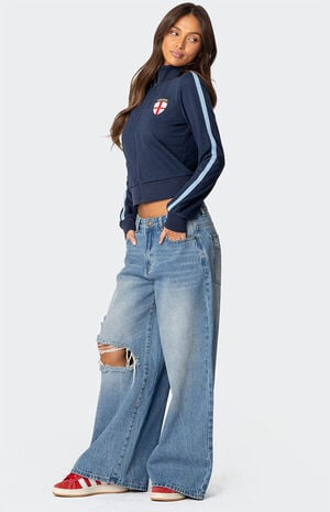 England Zip Up Sweatshirt image number 2