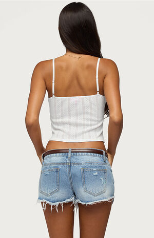 Aivy Pointelle Tank Top image number 3
