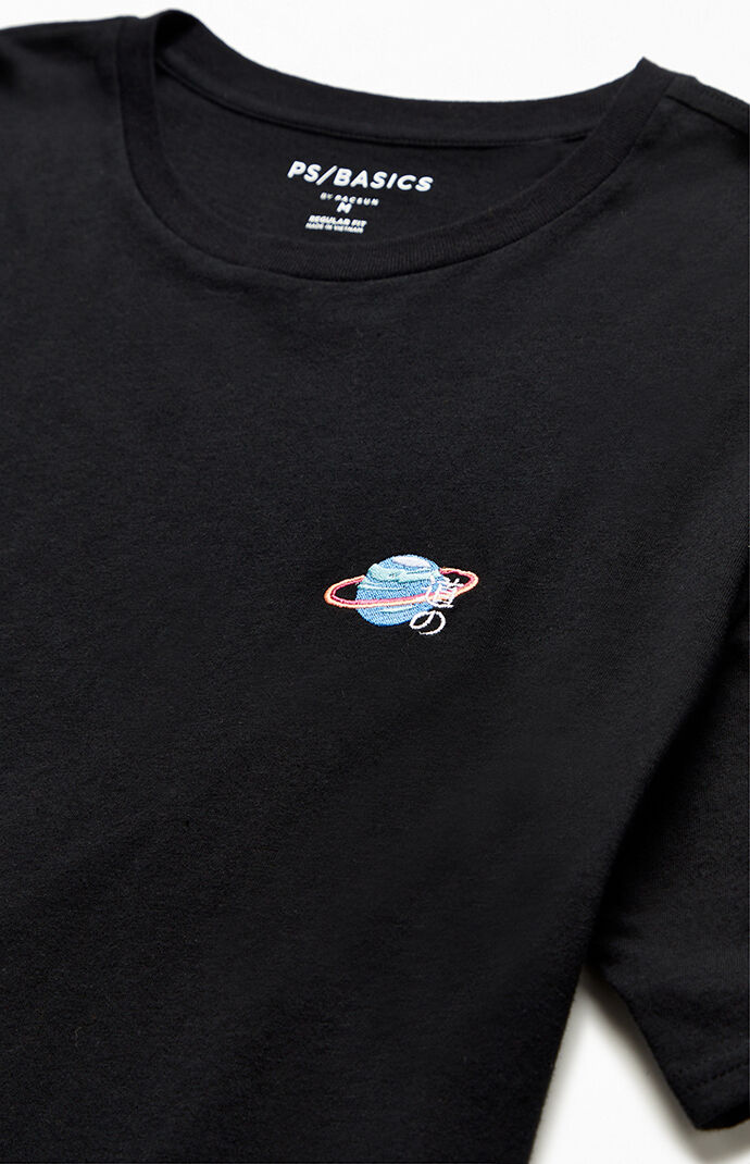 Embroidered Planet T-Shirt