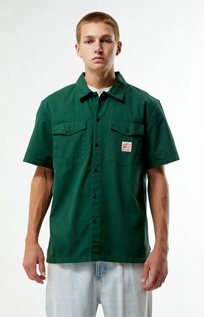 Levi's Green Worker Shirt