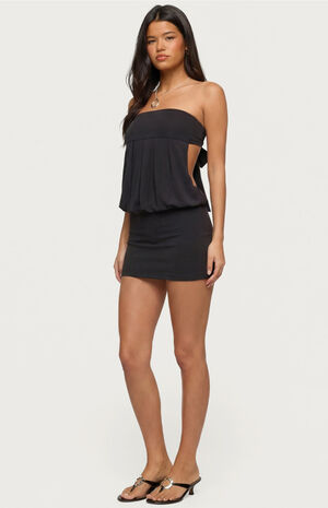 Alannah Backless Strapless Mini Dress image number 4