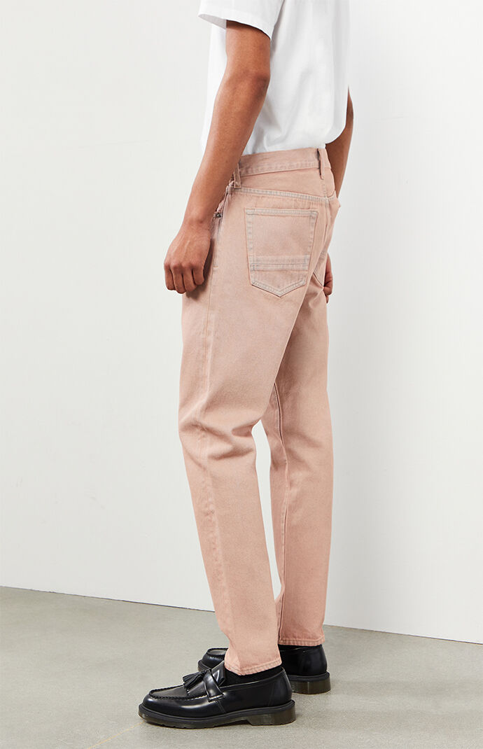 Roman Pink Slim Taper Jeans