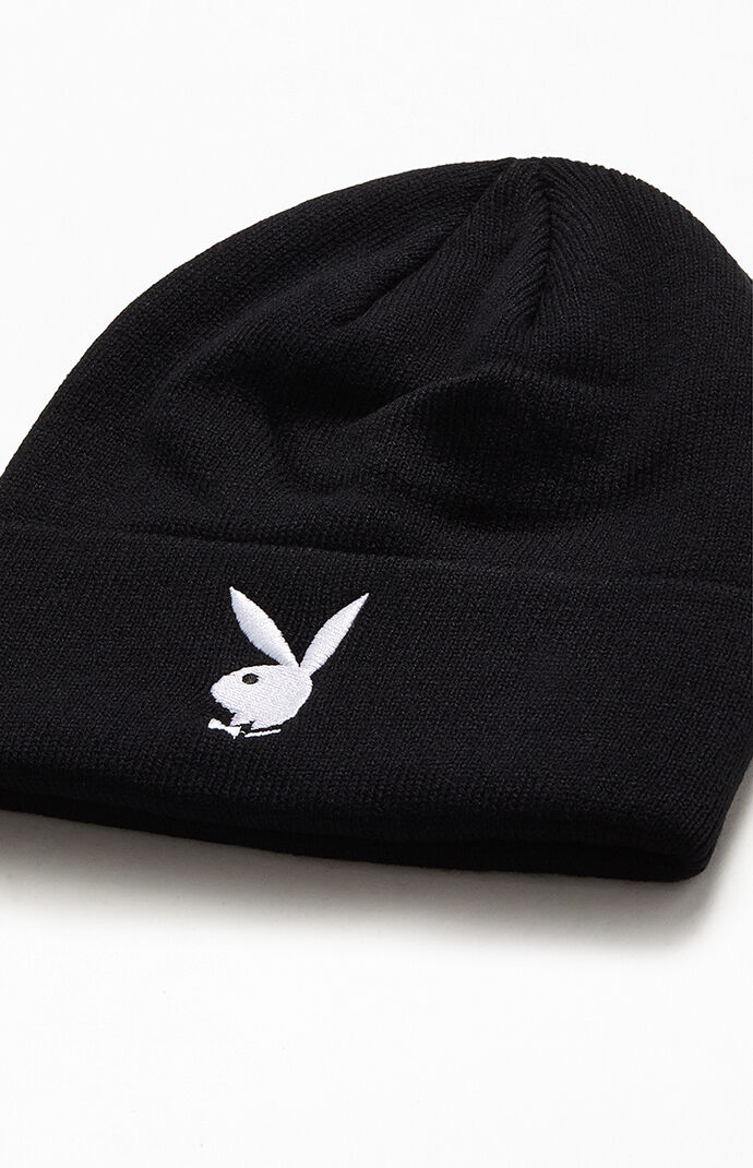 Playboy black beanie clearance