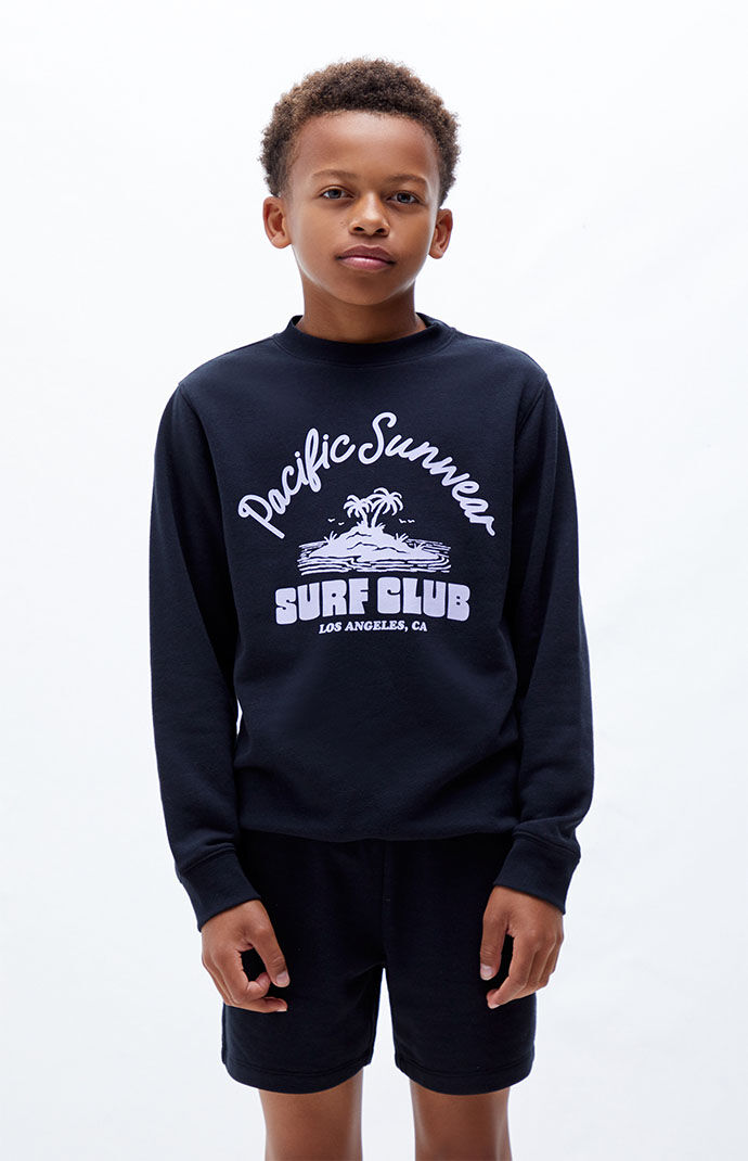 Surf crew neck store sweatshirt
