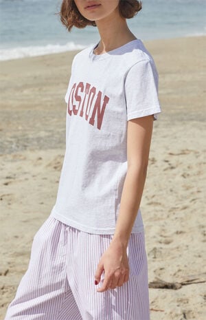 Gray Chloe Boston T-Shirt image number 2