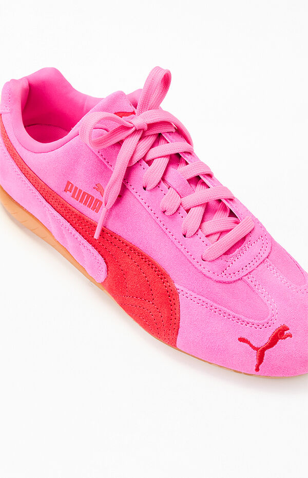 Puma Pink Low Top Sneakers