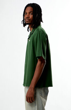 Distant Dreams Embroidered Oversized Resort Camp Shirt image number 3