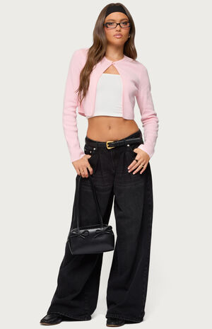 Jayne Split Front Knit Cardigan image number 5