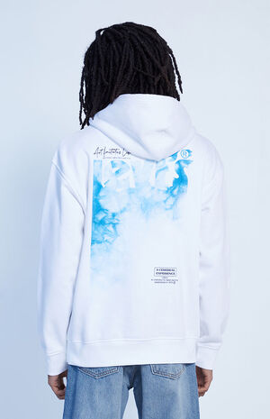 Relaxed Graphic Hoodie - White