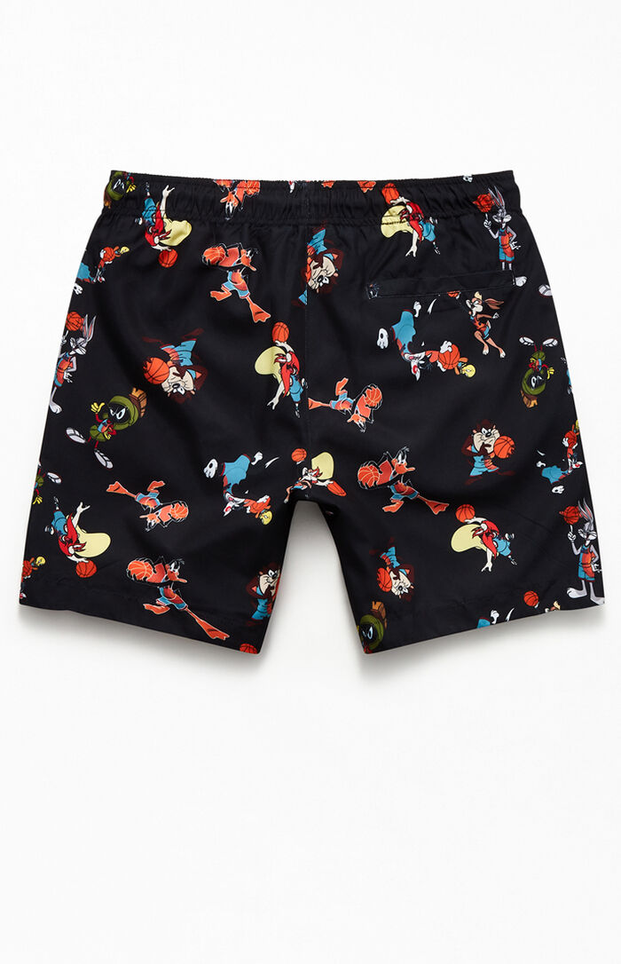 Space Jam 17" Swim Trunks PacSun
