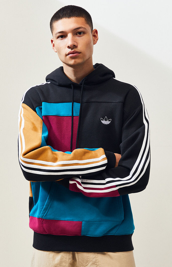 Adidas asymmetrical blocked pullover hoodi 2025