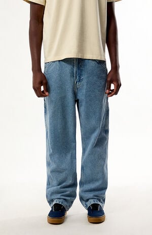 568 Loose Straight Medium Blue Carpenter Jeans image number 1