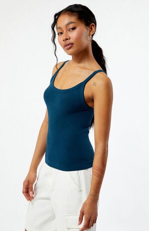Seamless Scoop Tank Top image number 3