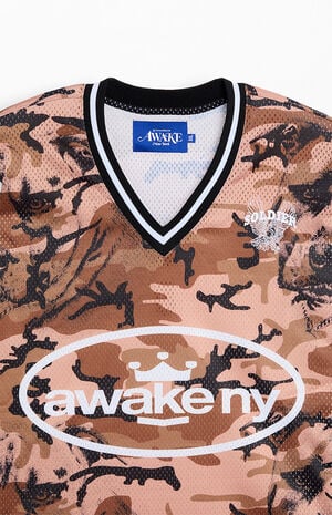 Soldier Camo Long Sleeve Hockey Jersey image number 2