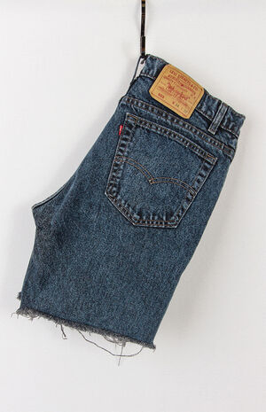 Upcycled Levi's 505 Relaxed Fit Denim Shorts image number 4