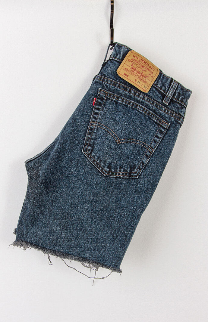 Upcycled Levi's 505 Relaxed Fit Denim Shorts