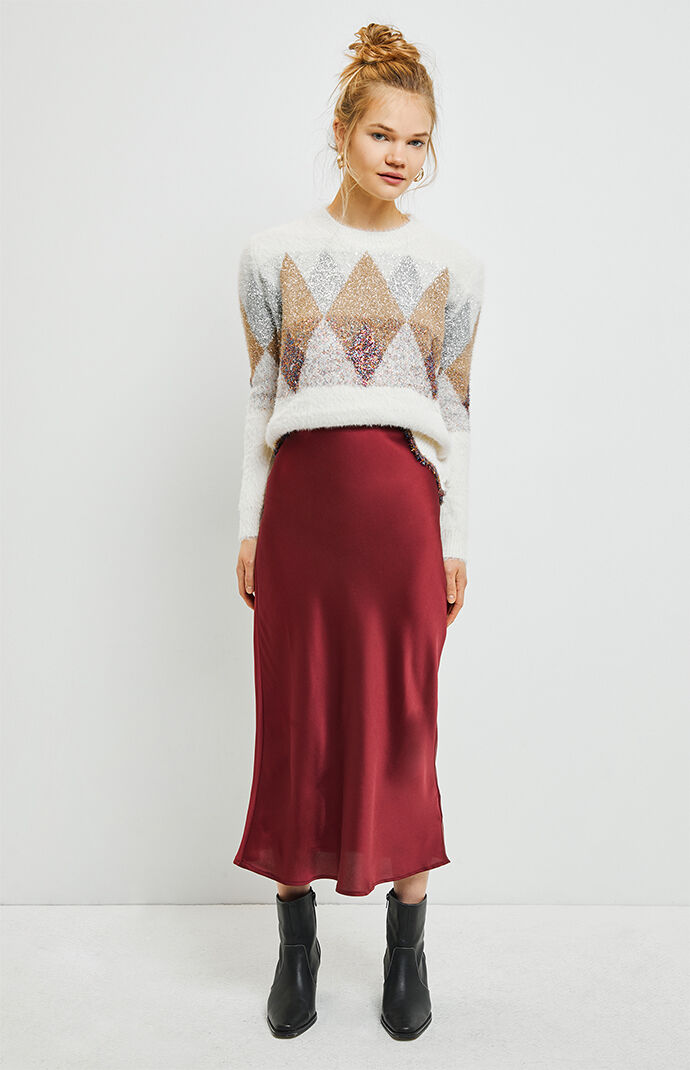 Bella Midi Slip Skirt
