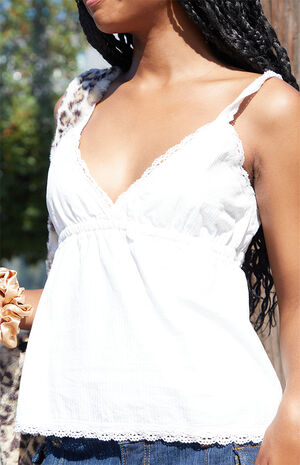 Woven Tank Top image number 1