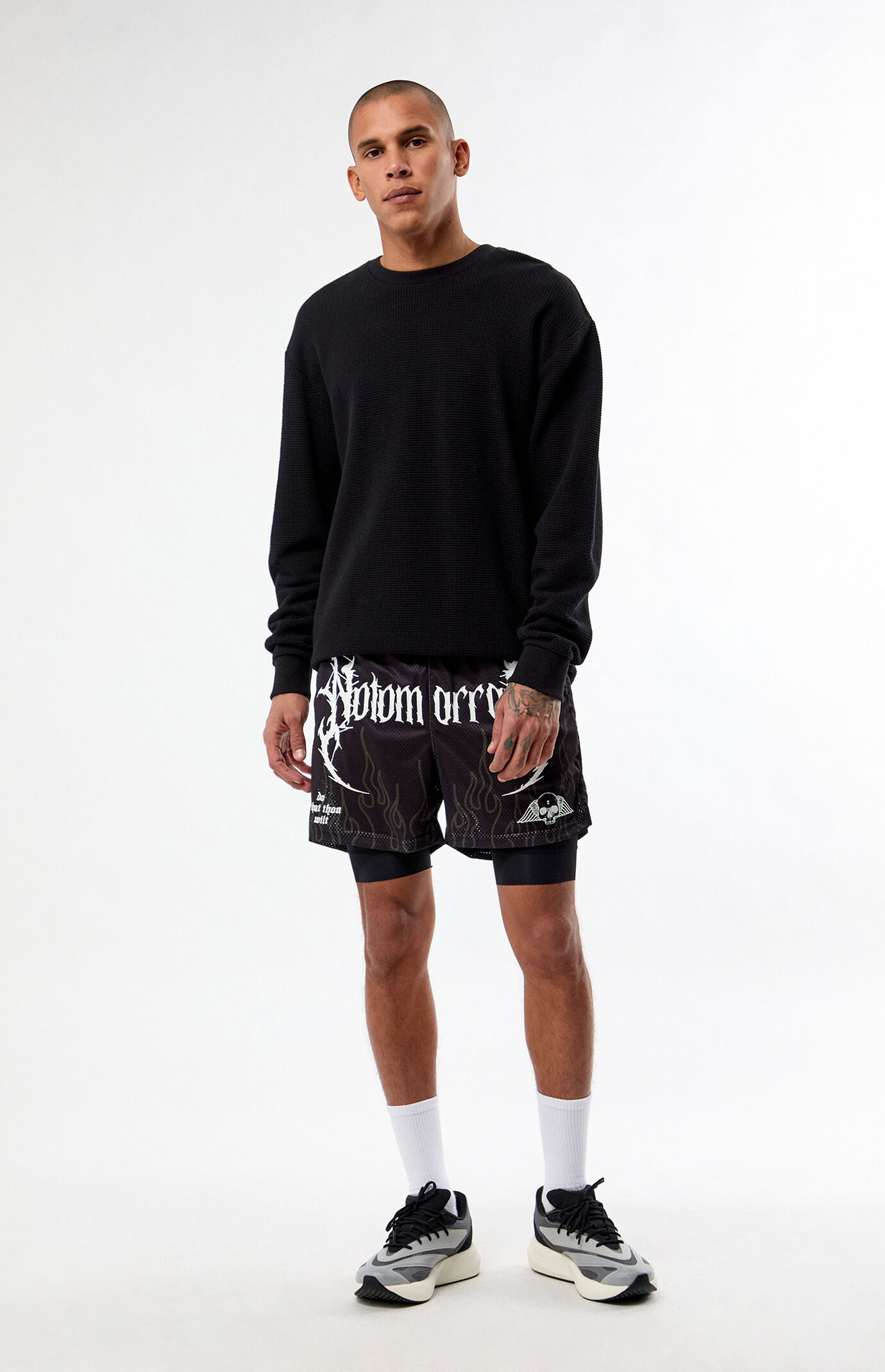 No Tomorrow Hades Mesh Basketball Shorts
