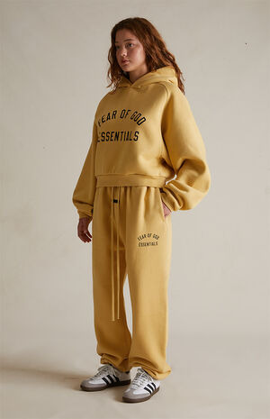 Women's Amber Fleece Cropped Hoodie image number 6